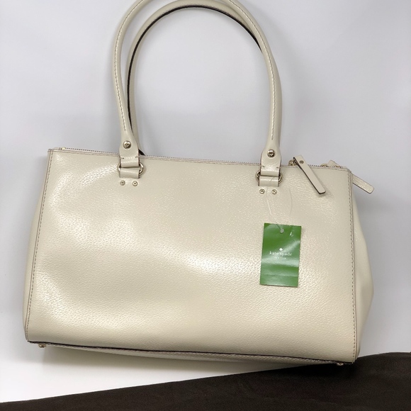 [Kate Spade] Martine Wellesley Cream Leather Bag - Picture 8 of 8